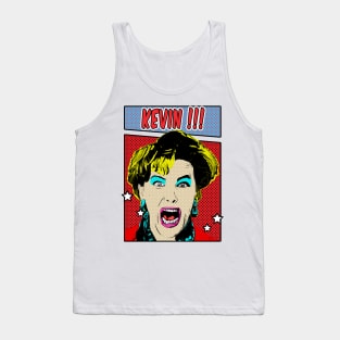 Kevin !!!! 80s Pop Art Comic Style Tank Top